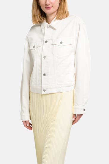 BOSS ORANGE - Jeansjacke 'Trucker' ecru