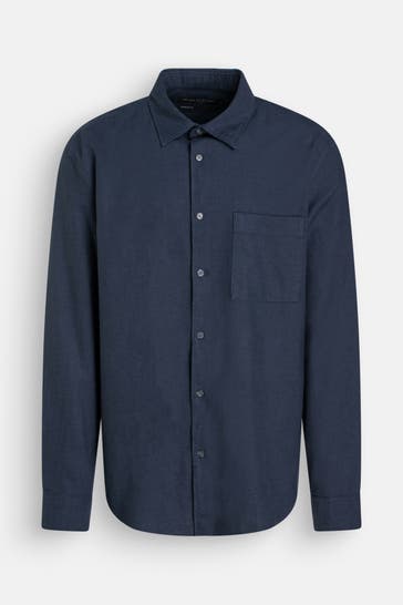 MARC O'POLO Overshirt dunkelblau