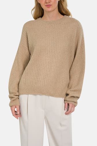 DRYKORN Wollmix-Pullover 'Doanie' beige