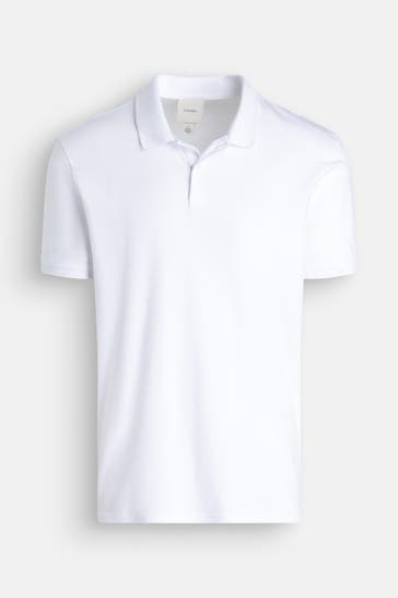 CALVIN KLEIN Polo-Shirt weiß