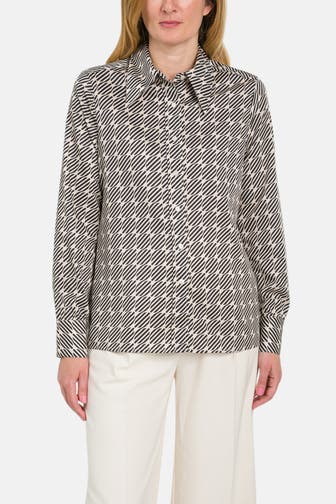 0039 ITALY Bluse 'Mirijam' gemustert