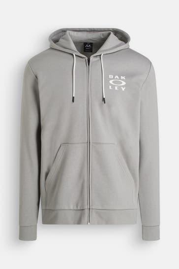 OAKLEY Sweatjacke grau