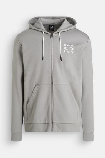 OAKLEY Sweatjacke grau