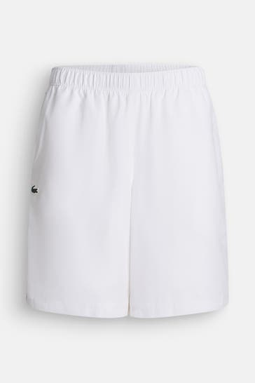 LACOSTE Shorts weiß