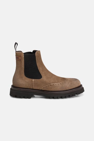 LA MARTINA Chelsea-Boots hellbraun