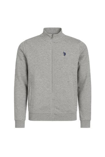 U.S. POLO ASSN. Sweatjacke grau