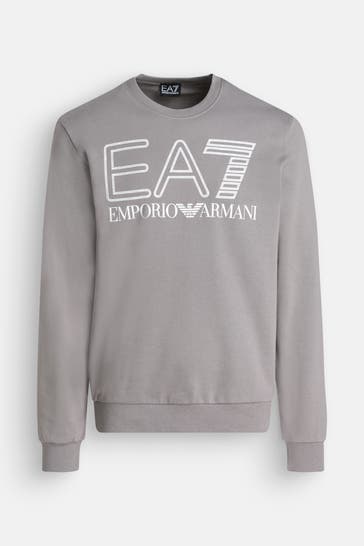 EA7 Sweatshirt hellgrau