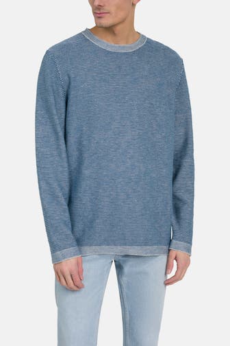MARC O'POLO Strickpullover blau