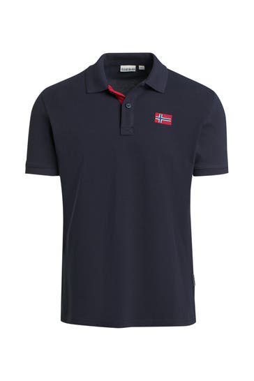 NAPAPIJRI Polo-Shirt 'Emira' navy