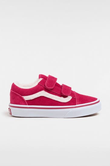 VANS Sneaker 'Old Skool V Sherpa Pop' zweifarbig