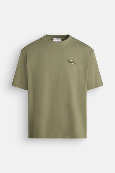 LACOSTE - T-Shirt oliv