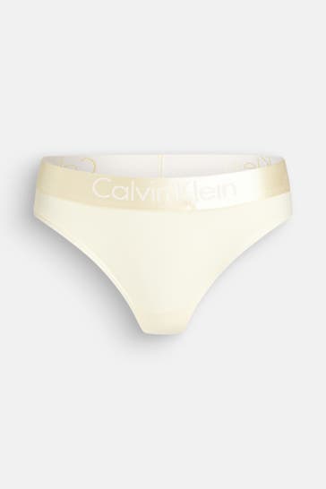 CK UNDERWEAR String vanille