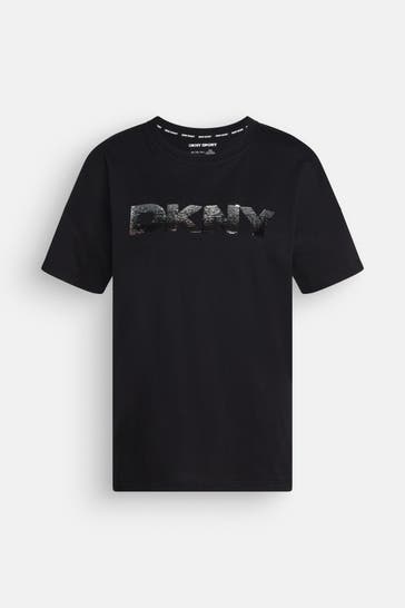 DKNY T-Shirt schwarz