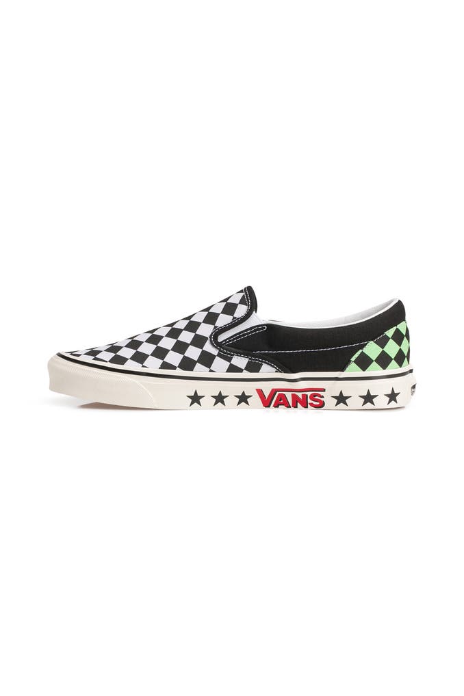 Vans slip on rot kariert clearance