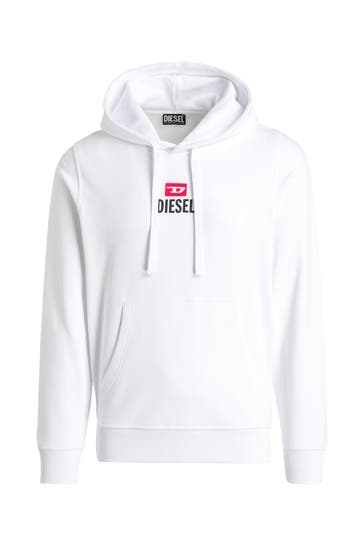 DIESEL Hoodie weiß