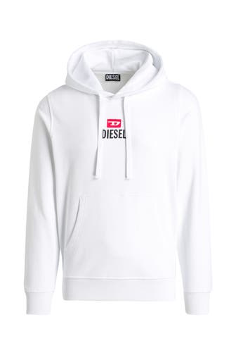 DIESEL Hoodie weiß