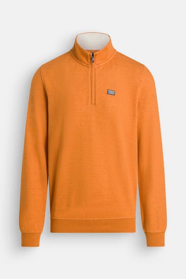 NEW ZEALAND AUCKLAND Strick-Troyer dunkelorange