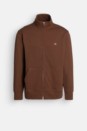 GANT Sweatjacke braun