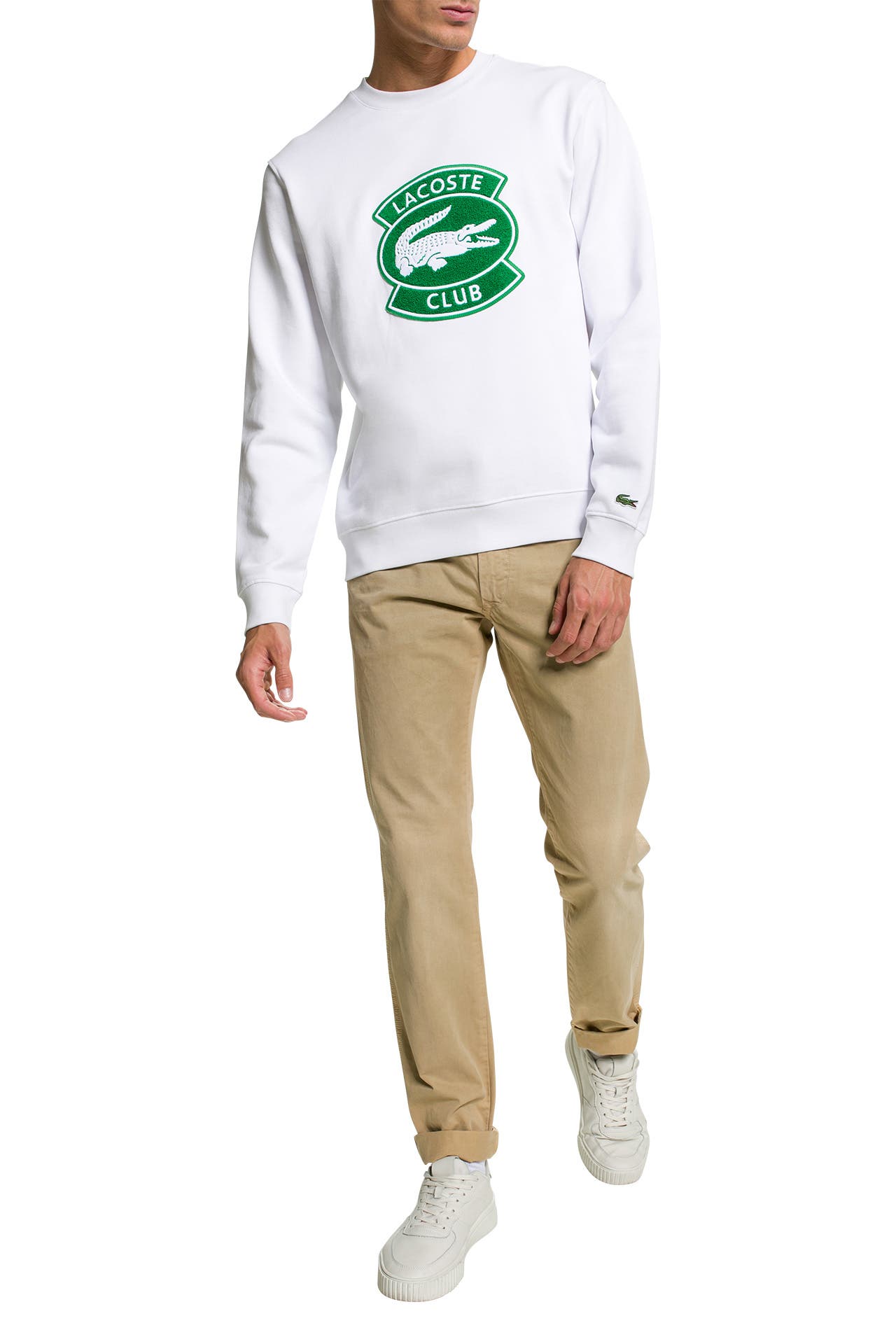 LACOSTE Sweatshirt weiß, Bild 1