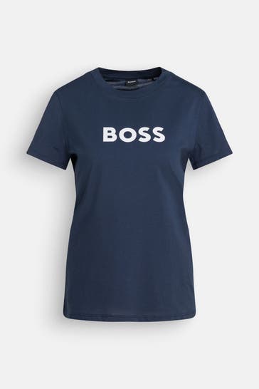 BOSS T-Shirt dunkelblau