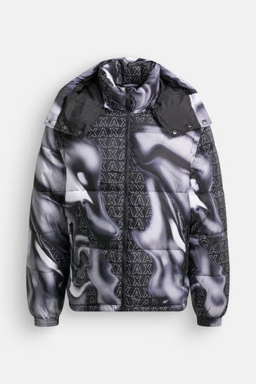 ARMANI EXCHANGE Steppjacke gemustert