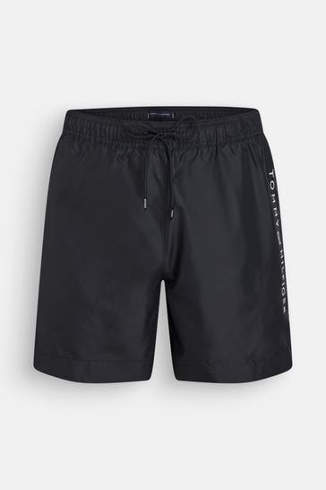 TOMMY HILFIGER Badeshorts schwarz