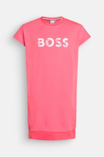 BOSS Kleid koralle