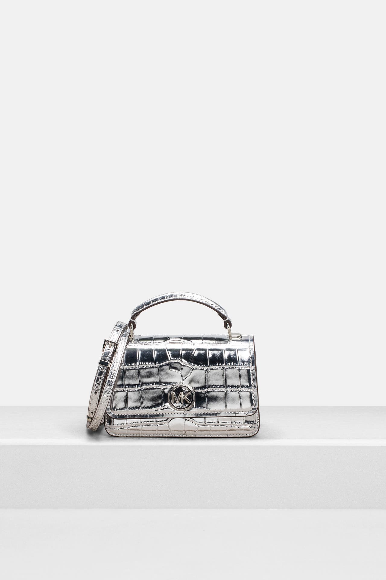 MICHAEL MICHAEL KORS Handtasche silber, Bild 1