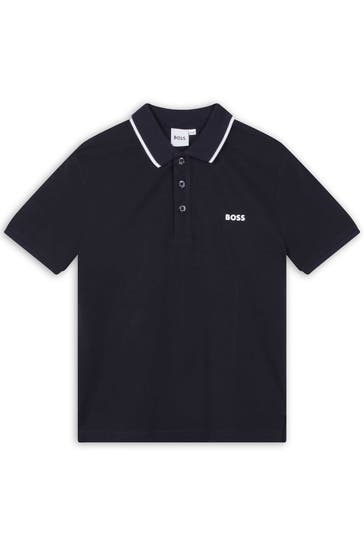 BOSS Polo-Shirt nachtblau