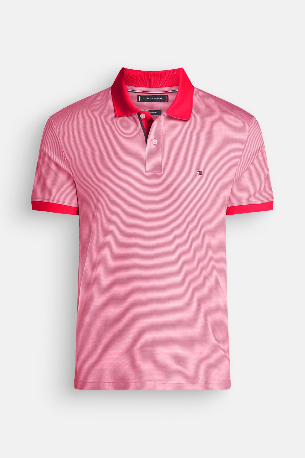 TOMMY HILFIGER Polo-Shirt rot, Bild 1