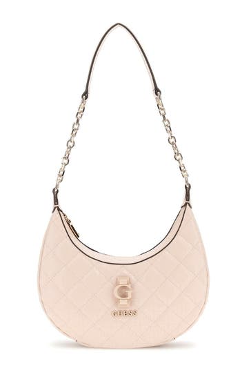 GUESS Schultertasche 'Bessey' nude
