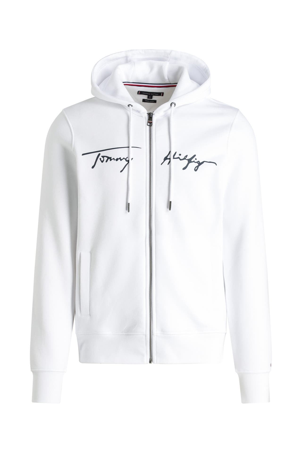 TOMMY HILFIGER Sweatjacke weiß, Bild 1