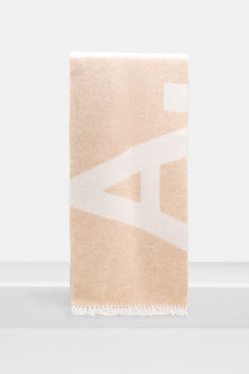 A.P.C. Woll-Schal beige