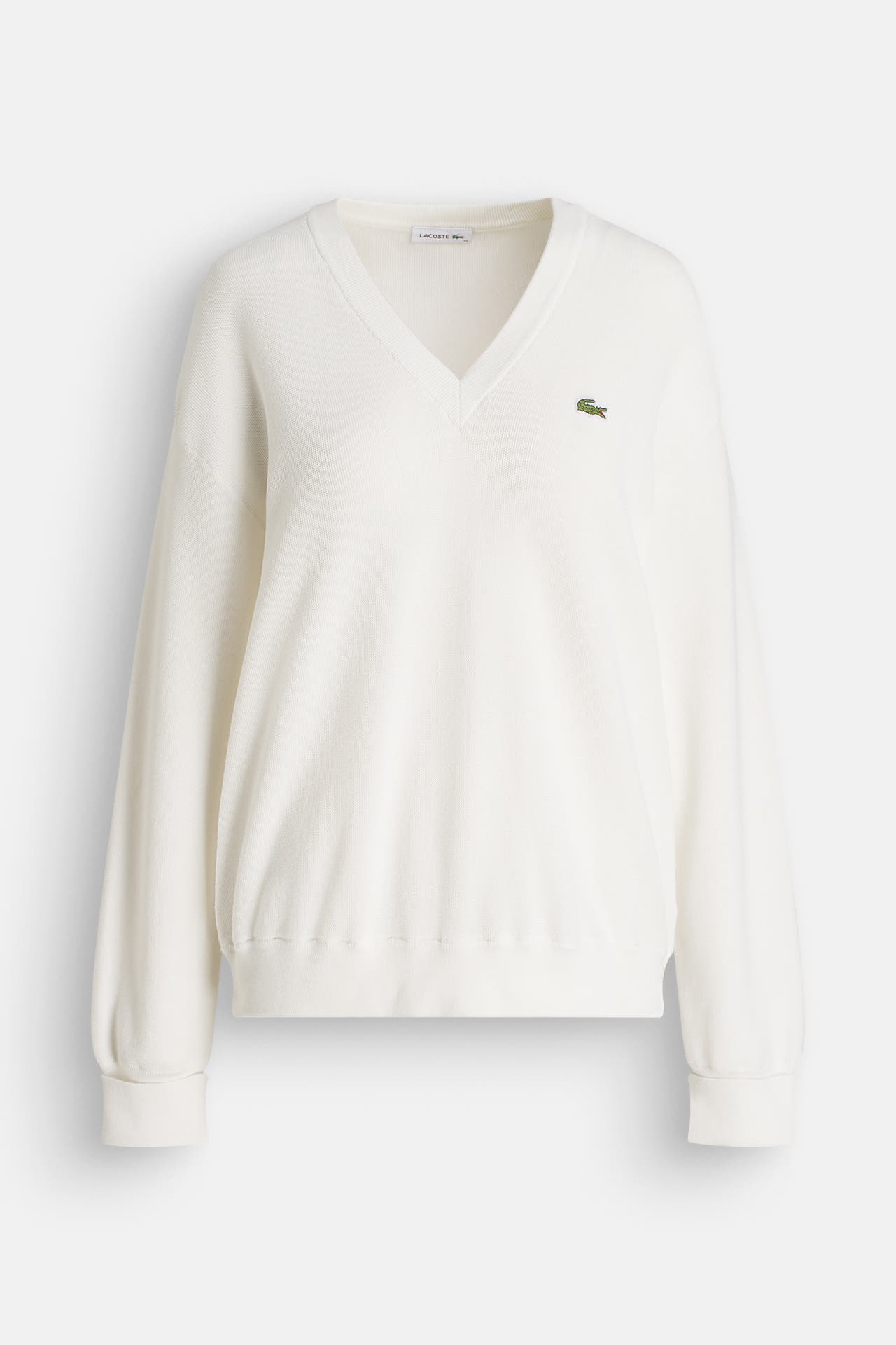 LACOSTE Strickpullover weiß, Bild 1