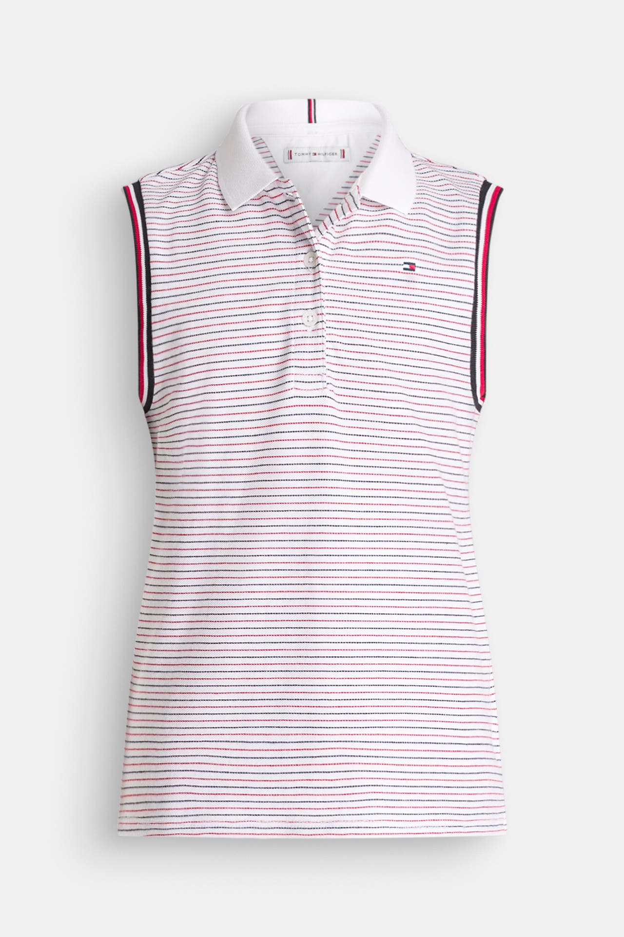 TOMMY HILFIGER Polo-Top gemustert, Bild 1