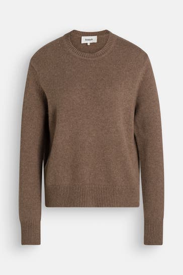BA&SH Kaschmir-Pullover braun