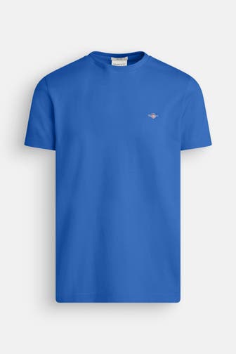 GANT T-Shirt azurblau