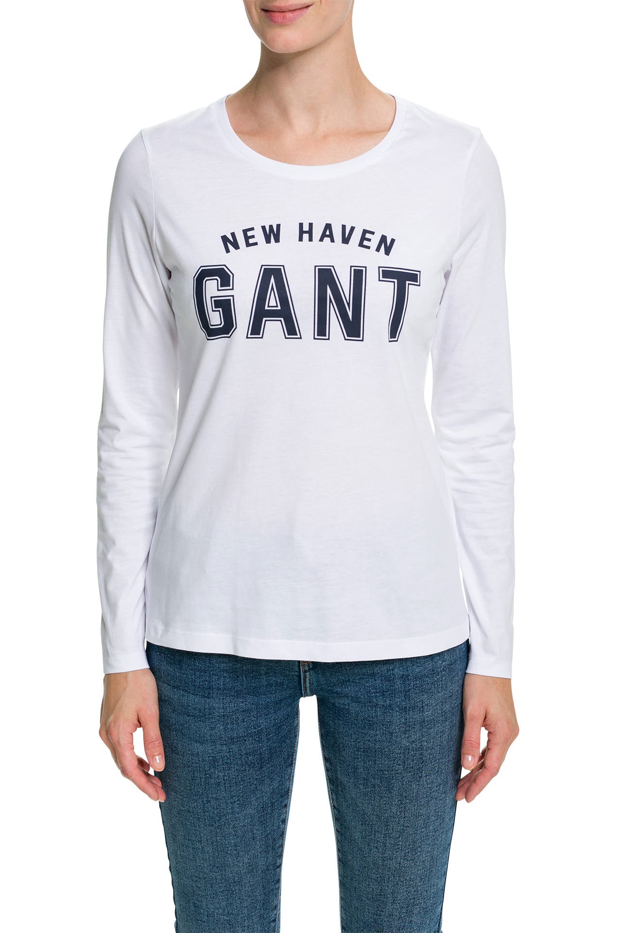 GANT Longsleeve weiß, Bild 1