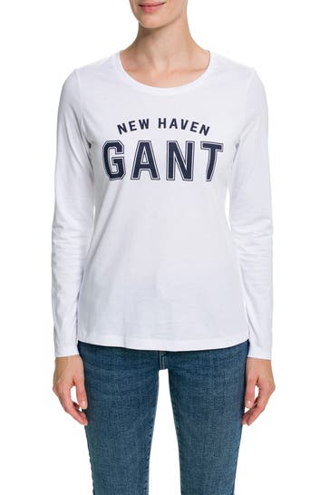 GANT Longsleeve weiß