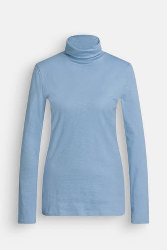MARC O'POLO DENIM Longsleeve taubenblau