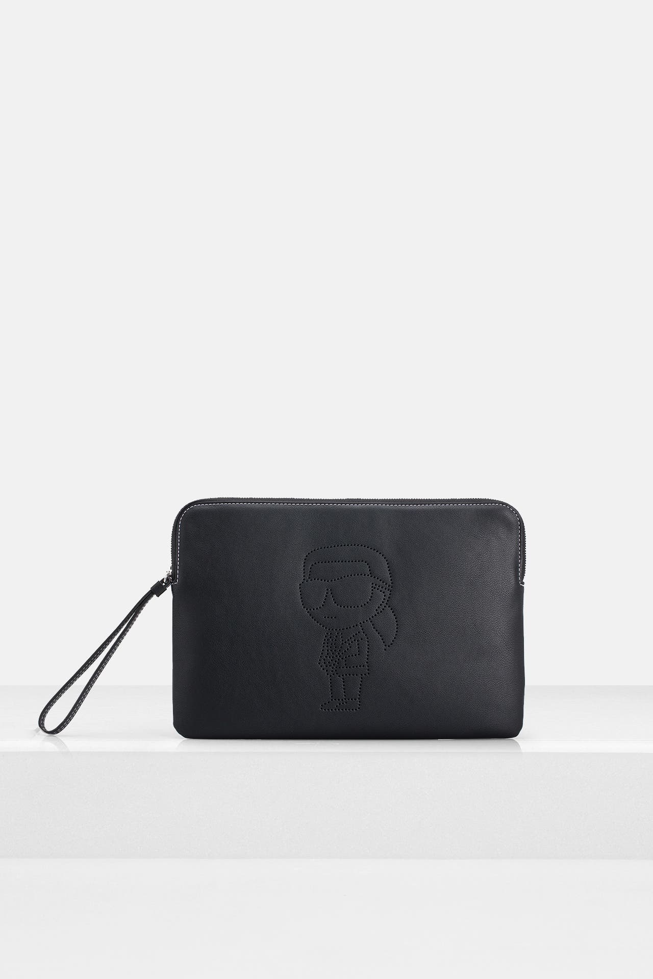 KARL LAGERFELD Clutch schwarz, Bild 1