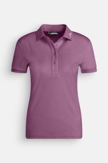 J.LINDEBERG SPORTSWEAR Funktions-Polo mauve