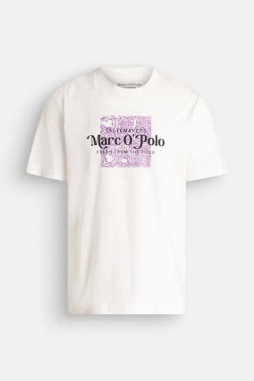 MARC O'POLO T-Shirt weiß