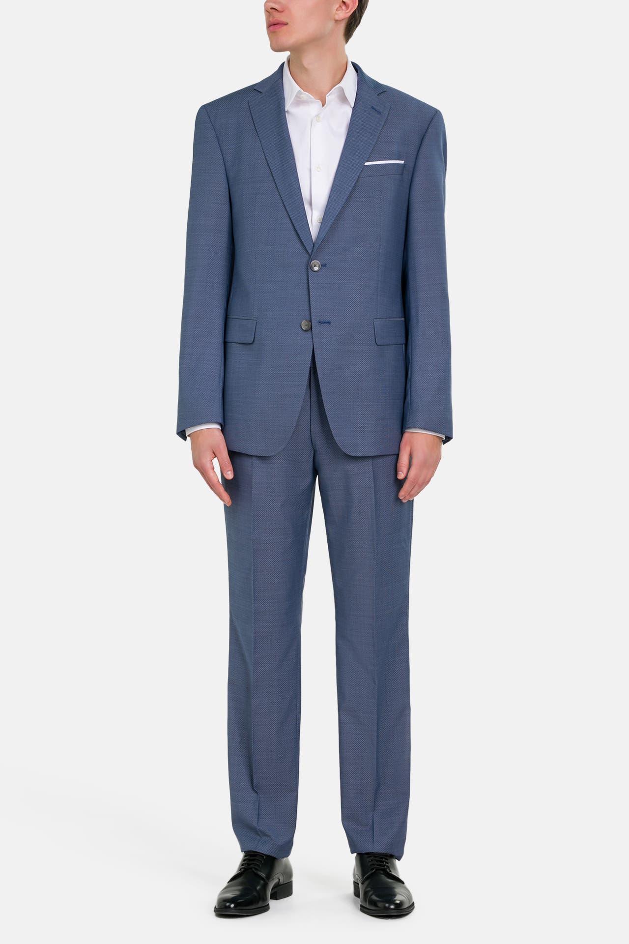 JOOP! Schurwollmix-Anzug 'Finch' graublau, Bild 1