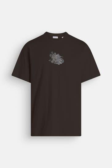 BURBERRY T-Shirt dunkelbraun