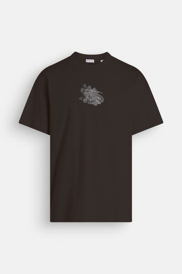BURBERRY - T-Shirt dunkelbraun