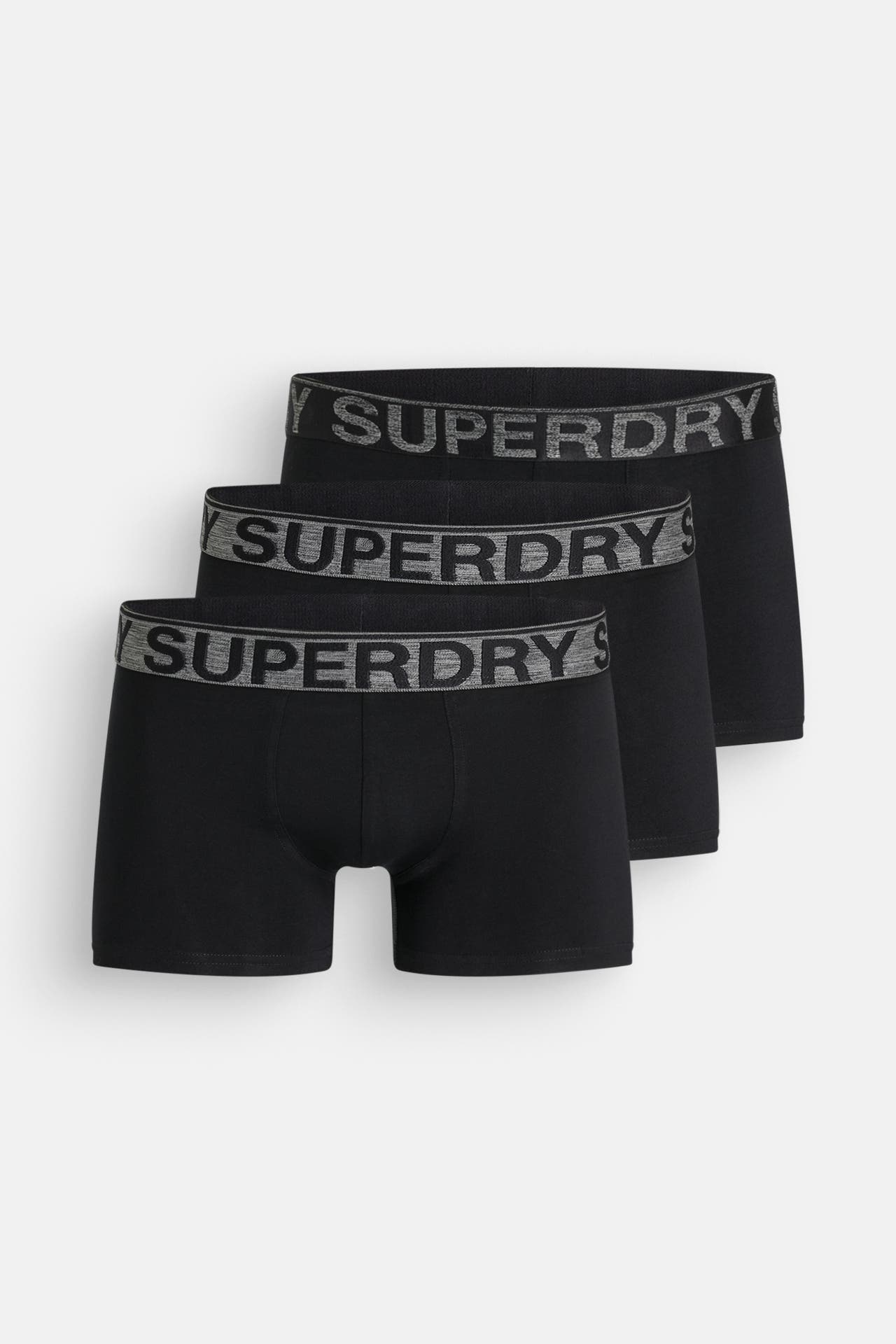 SUPERDRY 3er-Pack Boxer Trunks schwarz, Bild 1
