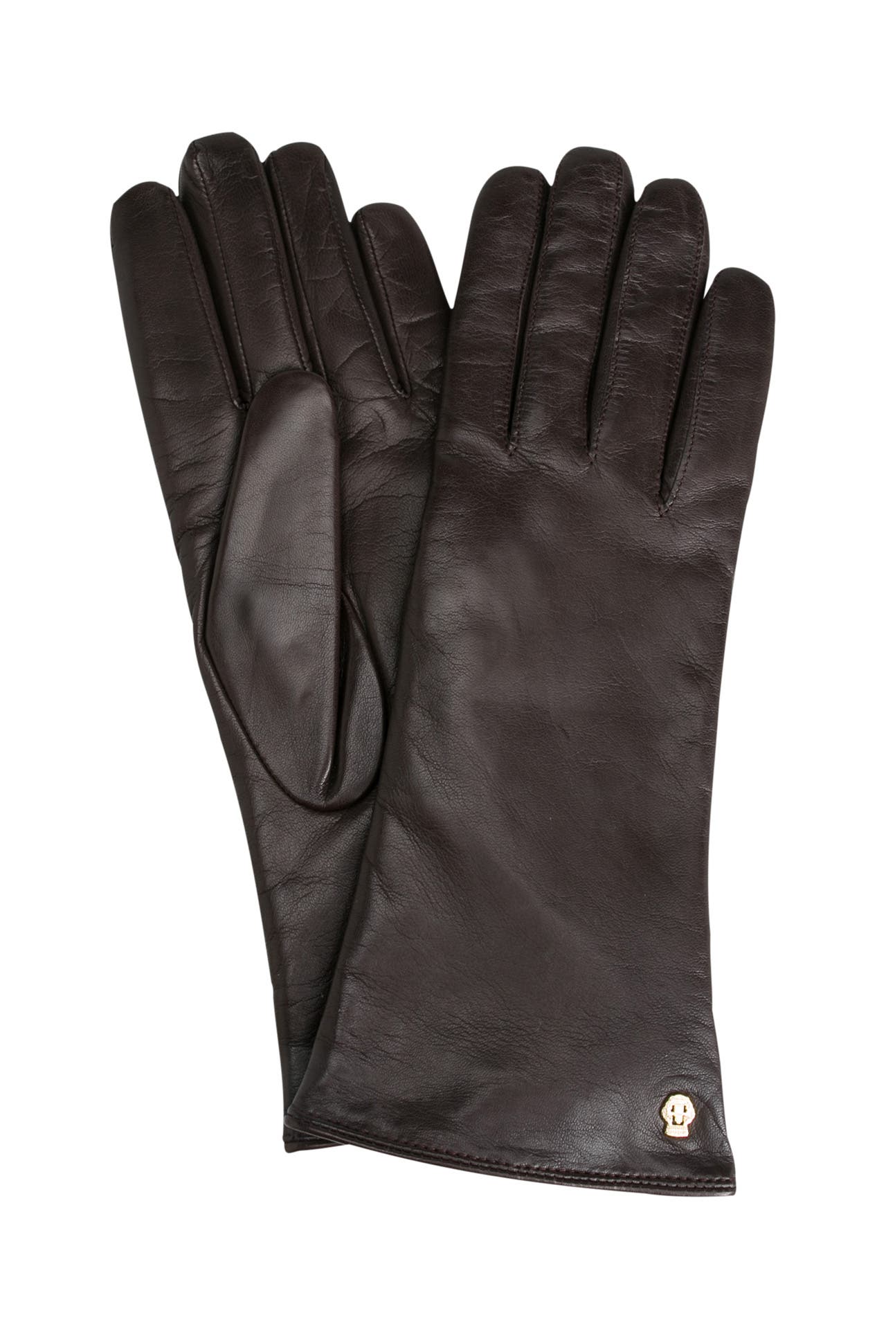 ROECKL Lederhandschuhe 'Prag' dunkelbraun, Bild 1