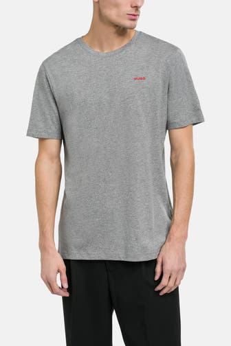 HUGO T-Shirt 'Dero' hellgrau