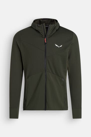 SALEWA Midlayer 'Puez' waldgrün